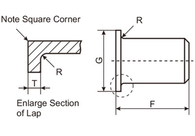 翻边短节结构图
